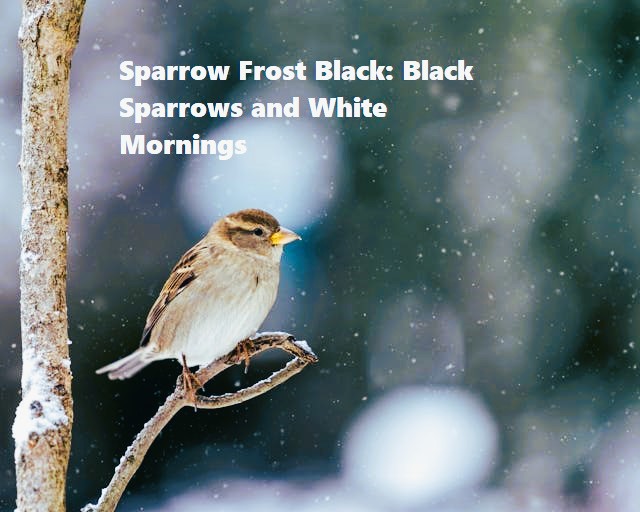 Sparrow Frost Black